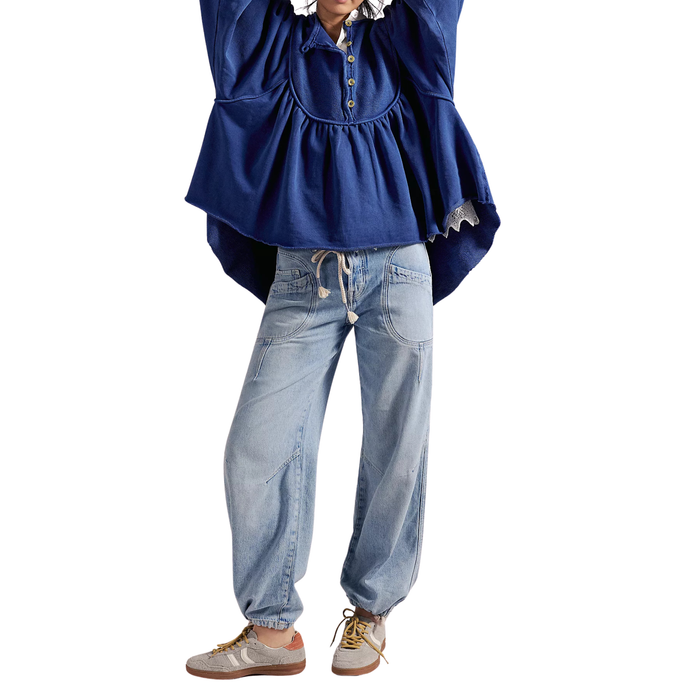Love Language Pull-On Jeans - Madison's Niche