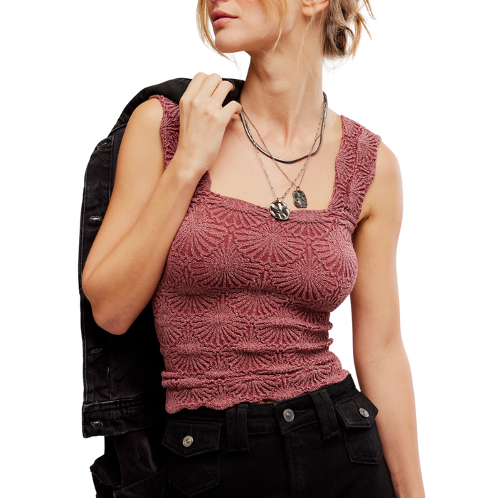 Love Letter Cami in Pomegranate - Madison's Niche