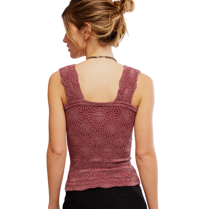 Love Letter Cami in Pomegranate - Madison's Niche