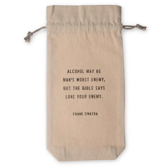 Love Your Enemy Wine Bag - Madison's Niche