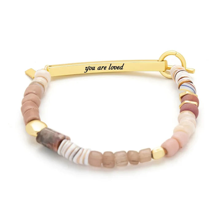 Loved Message Bracelet - Madison's Niche