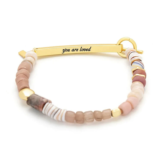 Loved Message Bracelet - Madison's Niche
