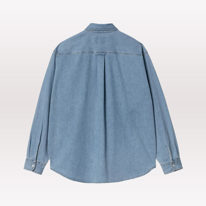 Lucas Shirt - Blue Bleached
