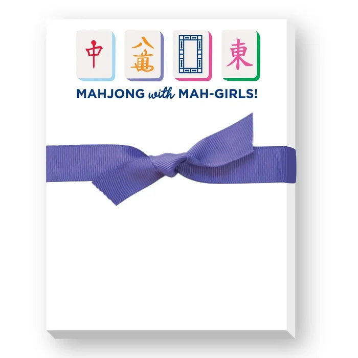 Mahjong Girls Mini Notepad - Madison's Niche