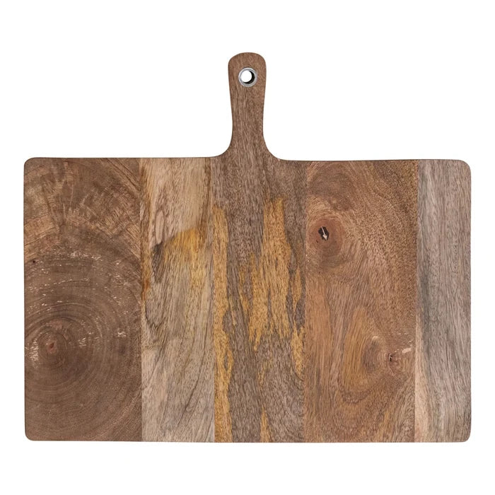 Mango Wood Board with Handle - Madison's Niche