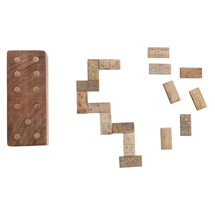 Mango Wood Dominos Set - Madison's Niche