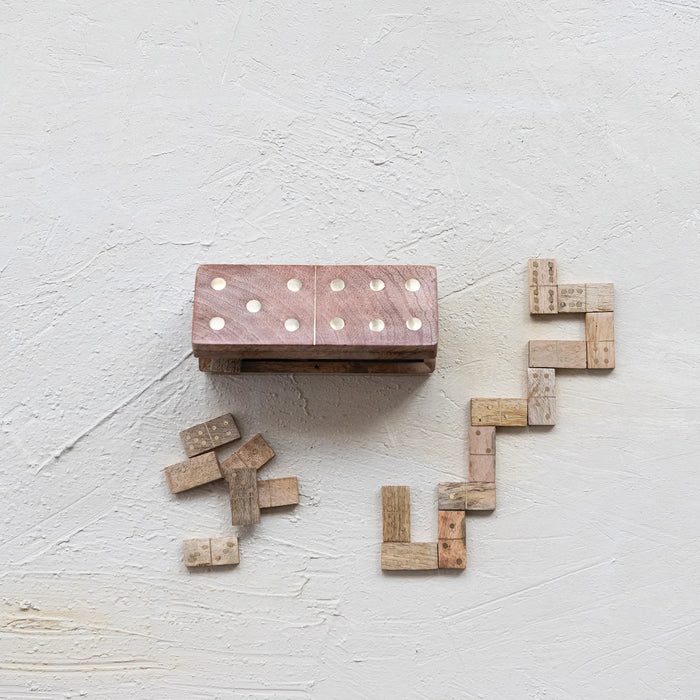 Mango Wood Dominos Set - Madison's Niche