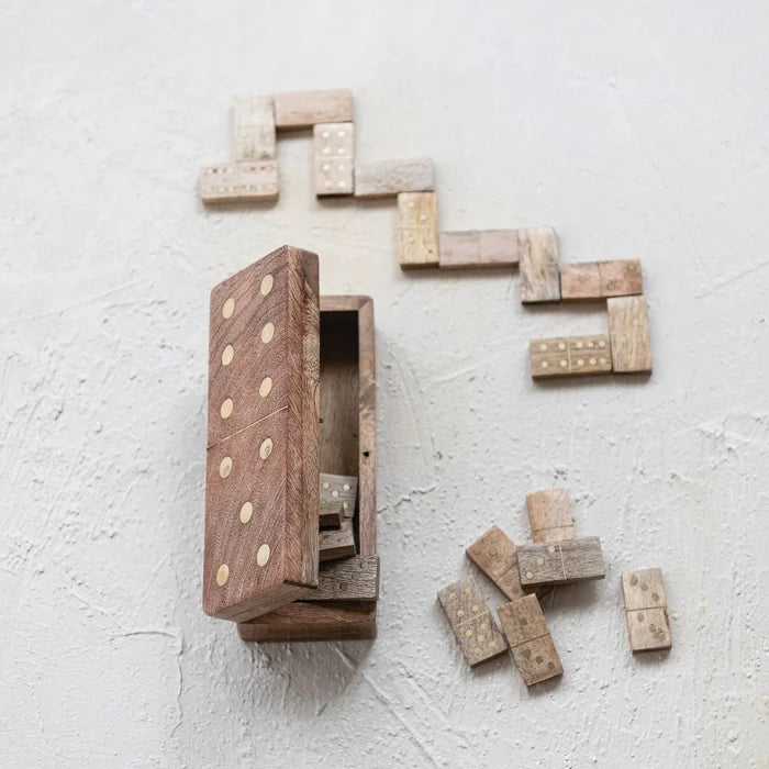 Mango Wood Dominos Set - Madison's Niche