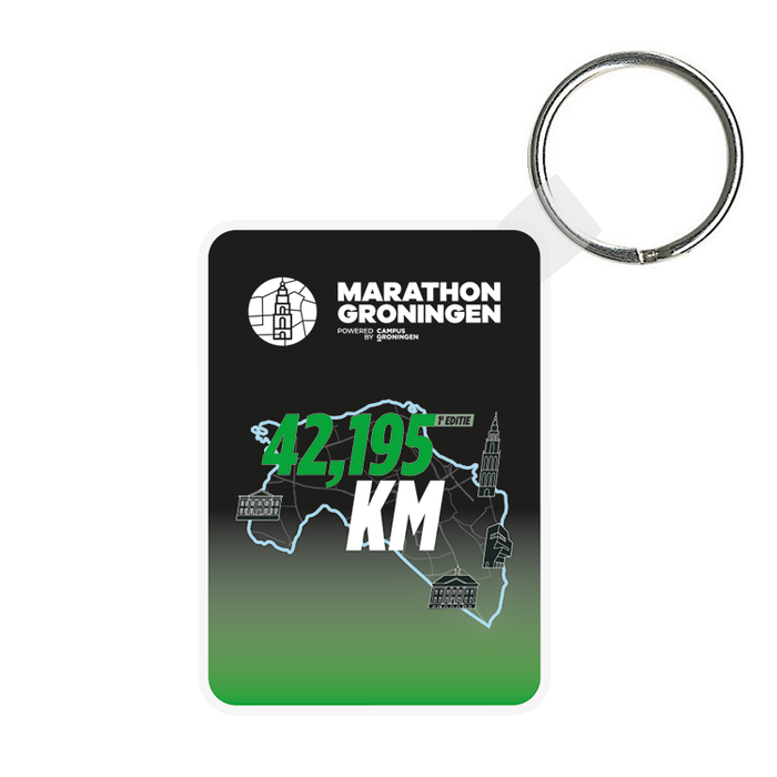 Marathon Groningen - Keyring