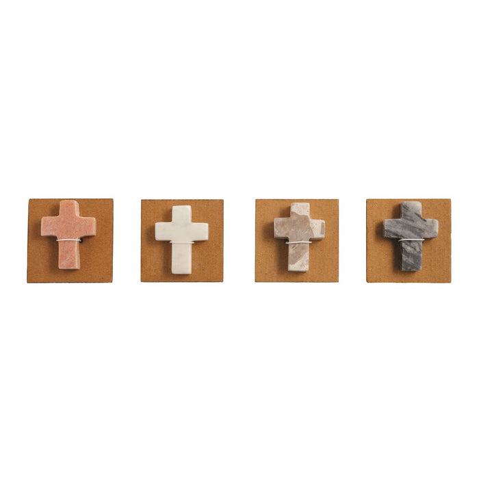 Marble Pocket Cross - Madison's Niche