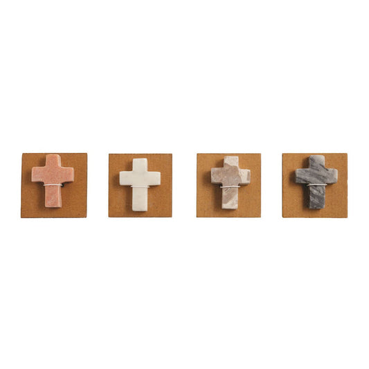 Marble Pocket Cross - Madison's Niche