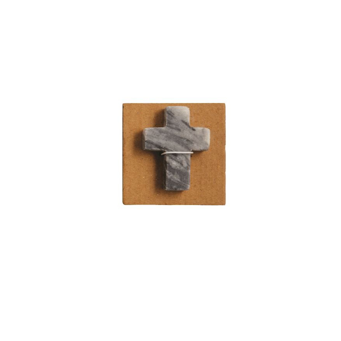 Marble Pocket Cross - Madison's Niche