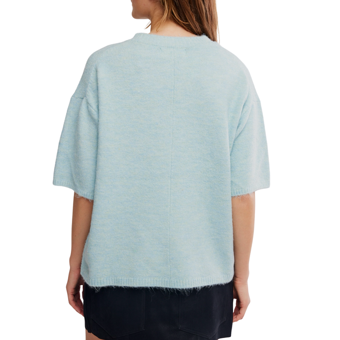 Margot Sweater Tee in Angel Falls Melange