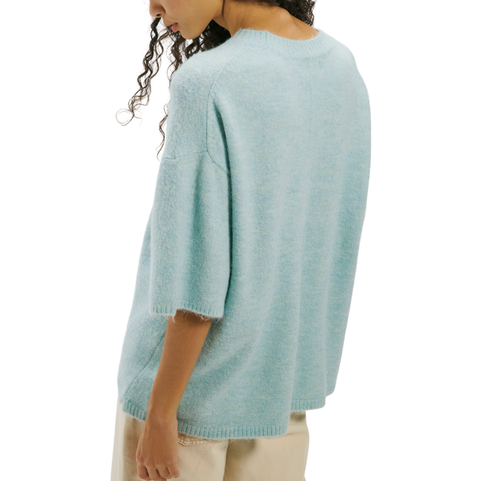 Margot Sweater Tee in Angel Falls Melange