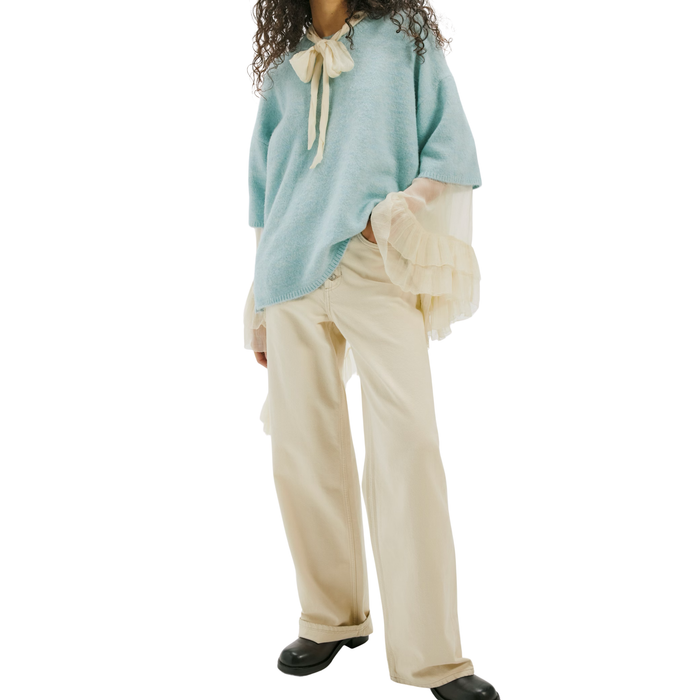 Margot Sweater Tee in Angel Falls Melange