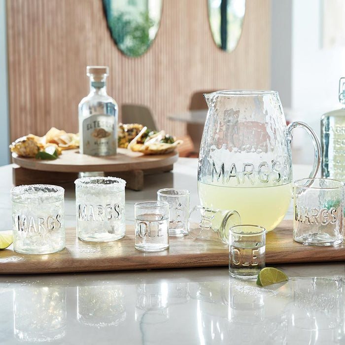 Margs Hammered Glass - Madison's Niche