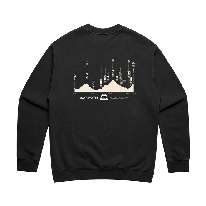 Marmotte Granfondo Alpes - Sweater black