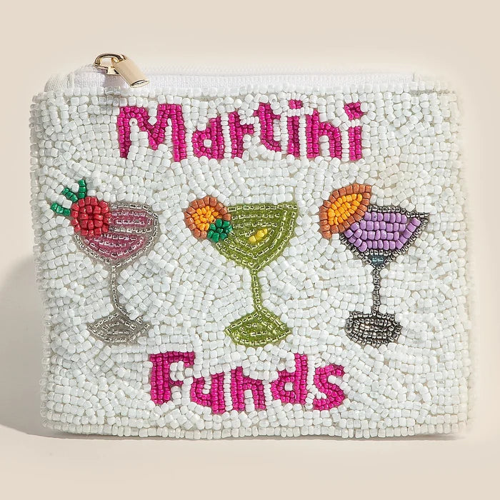 Martini Funds Coin Purse - Madison's Niche