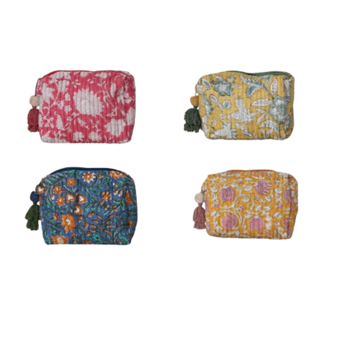 Medium Block Zip Pouch - Madison's Niche