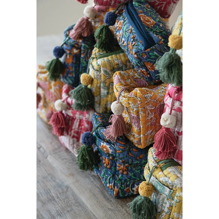 Medium Block Zip Pouch - Madison's Niche