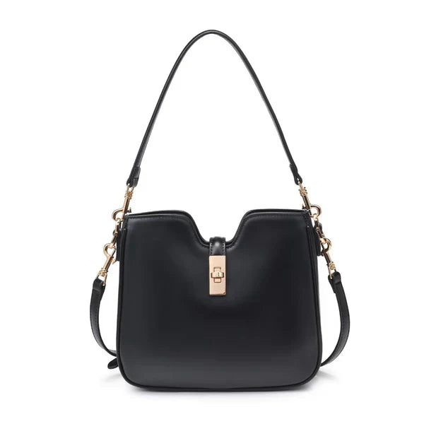 Melissa Tote in Black - Madison's Niche