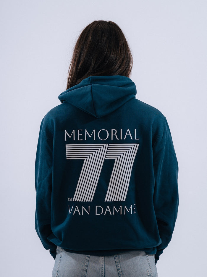 Memorial Van Damme - Hoodie first edition 1977 - Deep teal