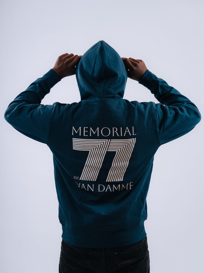 Memorial Van Damme - Hoodie first edition 1977 - Deep teal