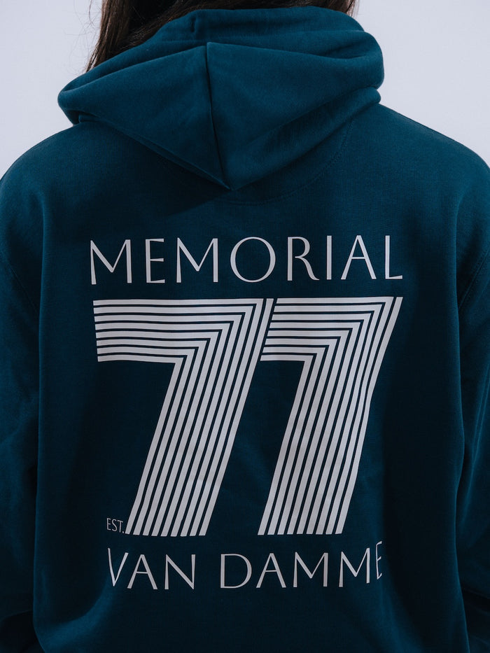 Memorial Van Damme - Hoodie first edition 1977 - Deep teal
