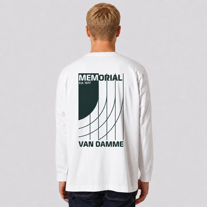 Memorial Van Damme - Longsleeve Track - White