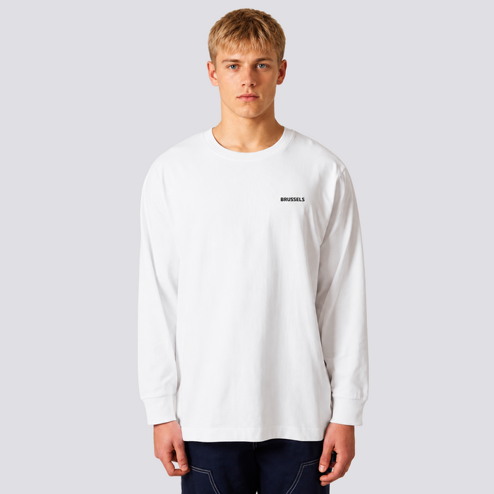 Memorial Van Damme - Longsleeve Track - White