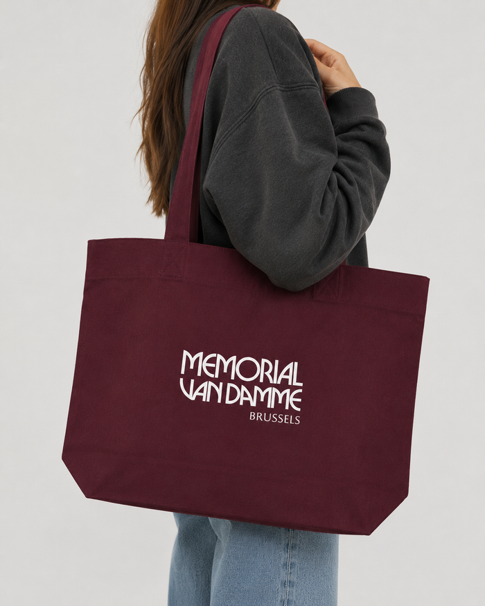 Memorial Van Damme - Shopping Bag - Burgundy