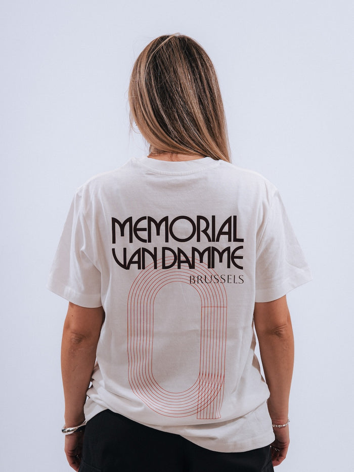 Memorial Van Damme - T-shirt - MVD - White/red