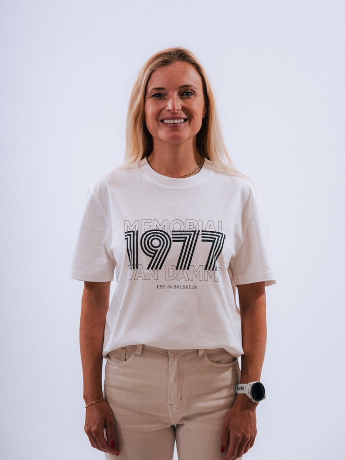 Memorial Van Damme - T-shirt first edition 1977 - Off-white/green
