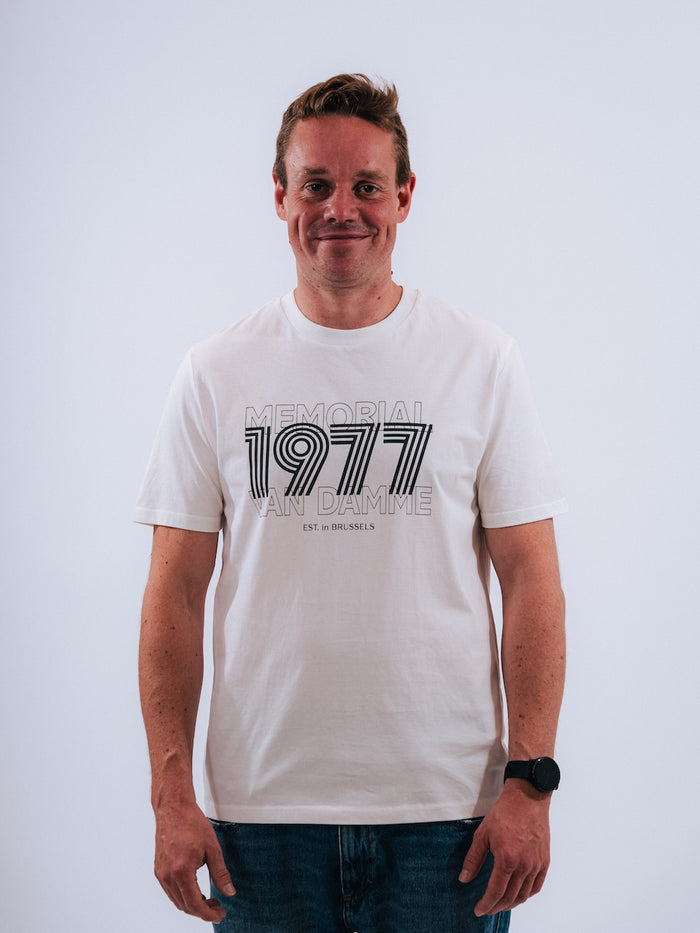 Memorial Van Damme - T-shirt first edition 1977 - Off-white/green