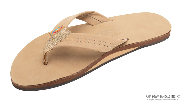 Men's Single Layer Premier Leather with Arch Support