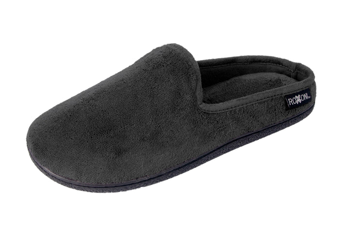 Men's Terry Slip On Clog in Black - Madison's Niche
