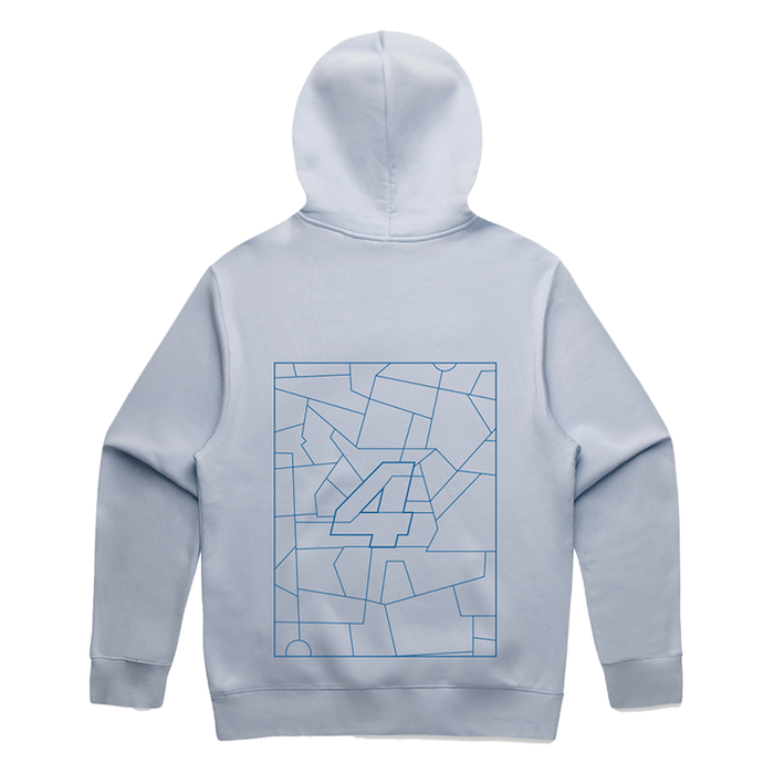 Menzis 4 Mijl - Hoodie Powder blue - 4