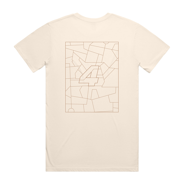 Menzis 4 Mijl - T-shirt Ecru - 4