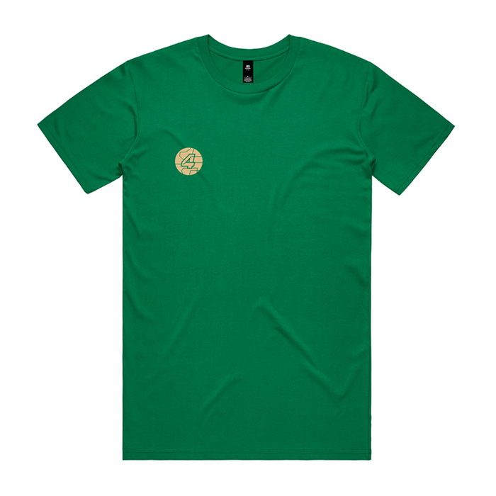 Menzis 4 Mijl - T-shirt Green - Coordinates