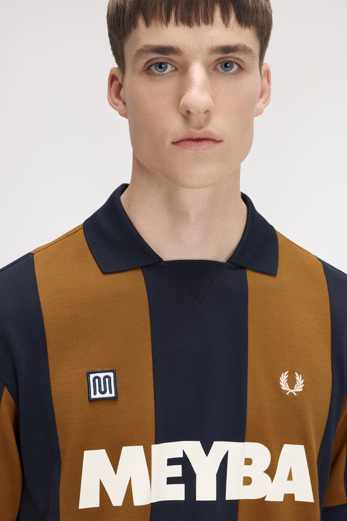 MEYBA X FP Cut & Sew Polo Shirt - Navy