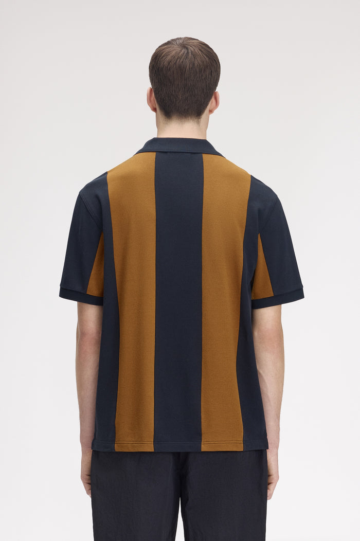 MEYBA X FP Cut & Sew Polo Shirt - Navy