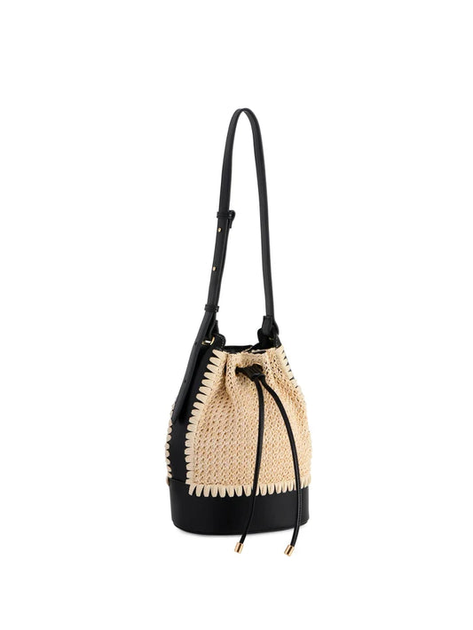 Mia Bucket Bag in Black - Madison's Niche
