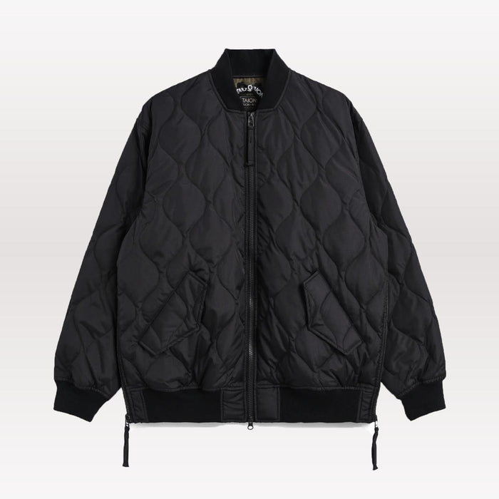 Military MA-1 Type Down Jacket - Black
