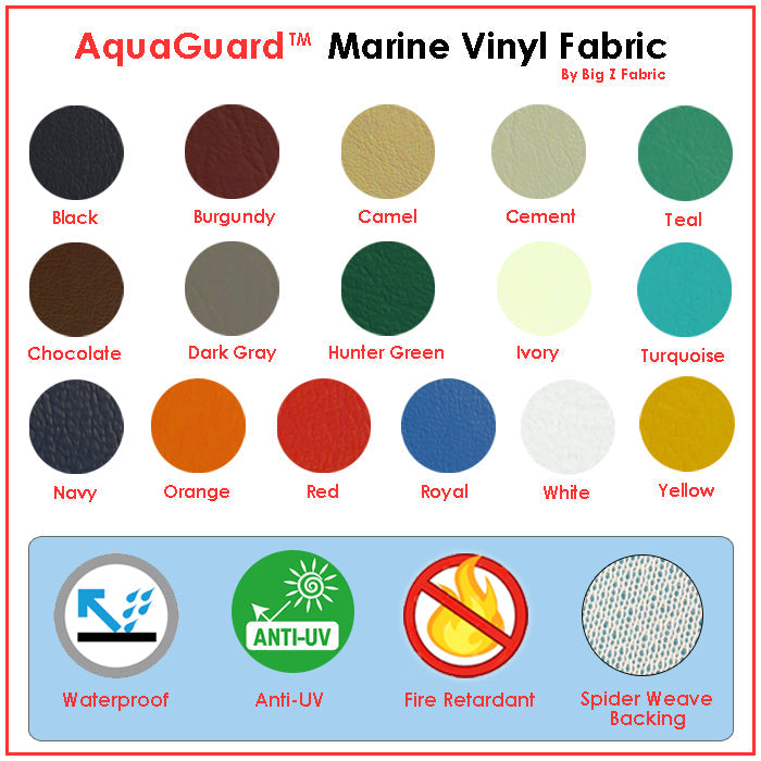 Mint Marine Vinyl Fabric / Sold By The Yard