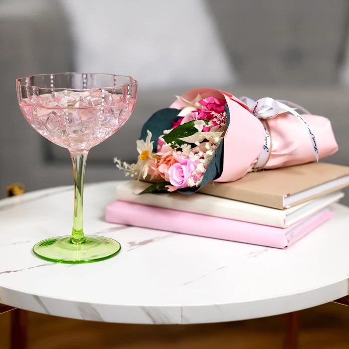 Mom Pink Glass - Madison's Niche