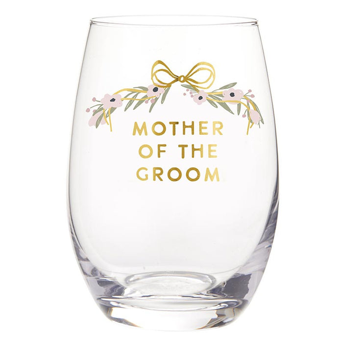 Mother of Groom Boxed Glass - Madison's Niche