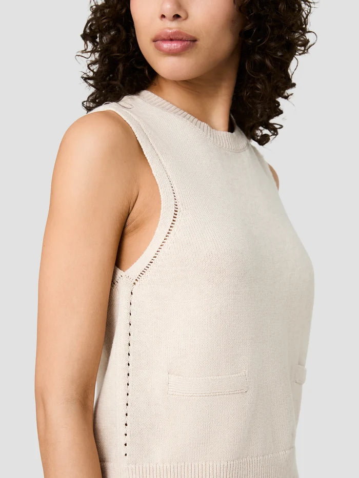Mozart Sleeveless Poitelle Top
