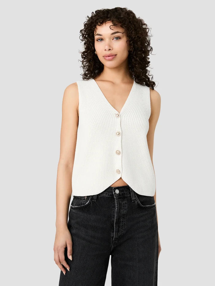 Mozart V-Neck Rib Vest
