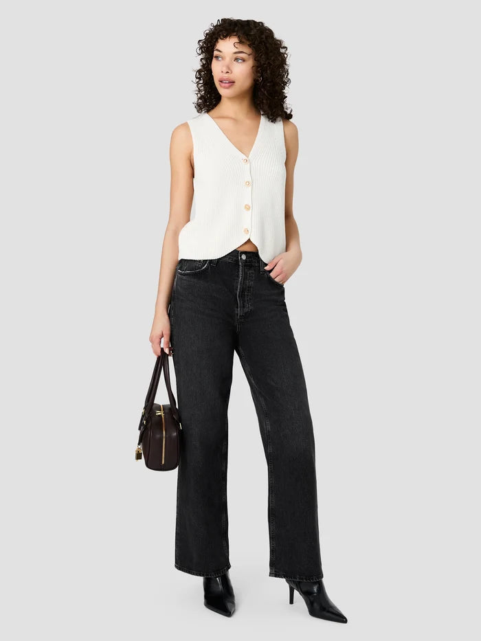 Mozart V-Neck Rib Vest