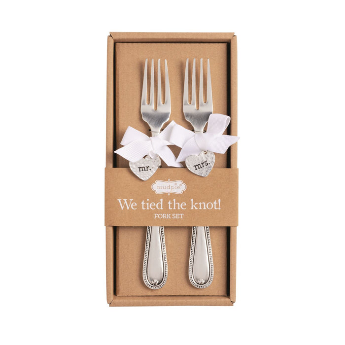 Mr. & Mrs. Charm Fork Set - Madison's Niche